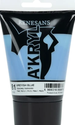 Renesans Farba akrylowa A'kryl - - 81, Greyish Blue, 100 ml