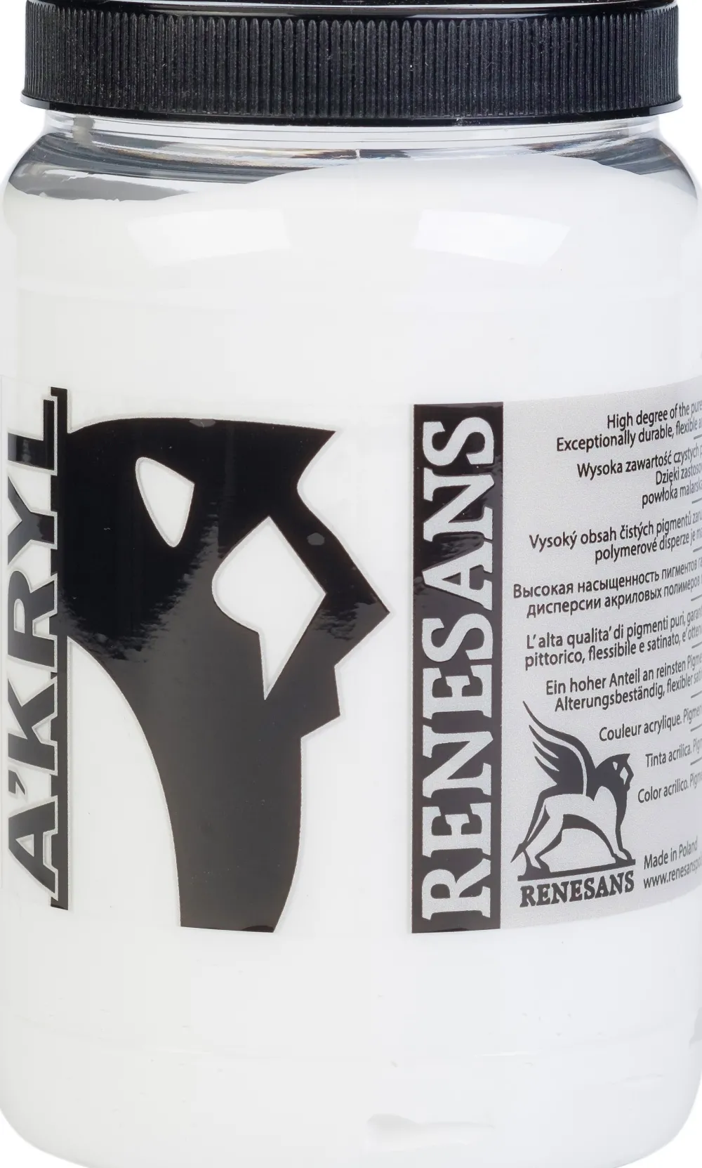 Renesans Farba akrylowa A'kryl - - 02, biel antyczna, 500 ml > Farby Akrylowe