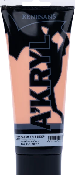 Renesans Farba akrylowa A'kryl - - cielisty ciemny, 200 ml