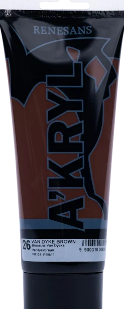 Renesans Farba akrylowa A'kryl - - ziemia brunatna, 200 ml > Farby Akrylowe