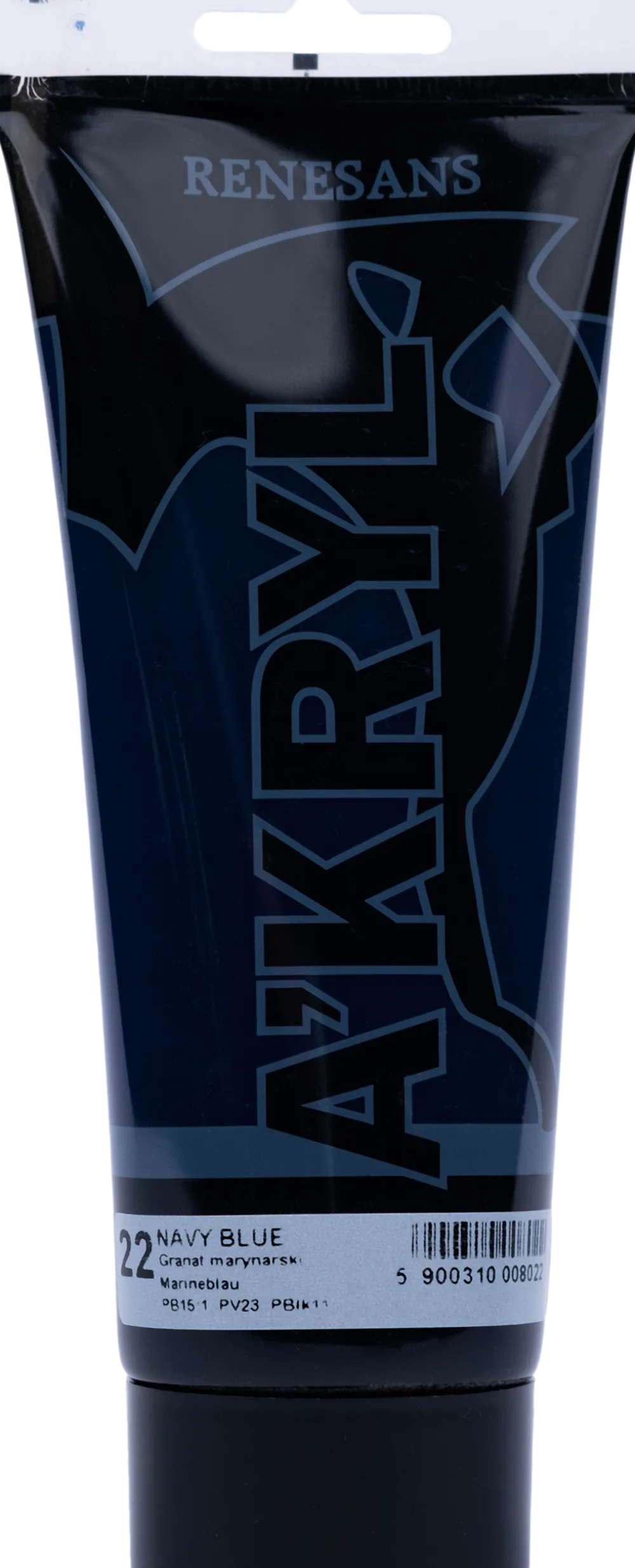 Renesans Farba akrylowa A'kryl - - błękit ultramaryna, 200 ml > Farby Akrylowe