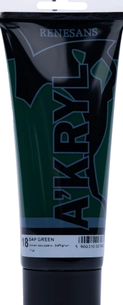Renesans Farba akrylowa A'kryl - - zieleń chromowa, 200 ml > Farby Akrylowe