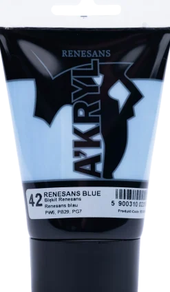 Renesans Farba akrylowa A'kryl - - błękit pastelowy, 100 ml > Farby Akrylowe