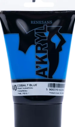 Renesans Farba akrylowa A'kryl - - błękit kobaltowy, 100 ml