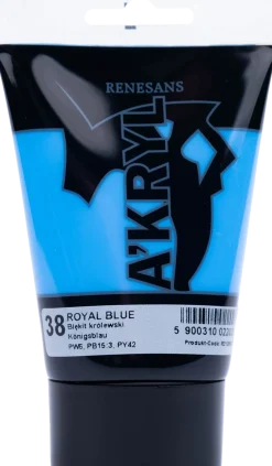 Renesans Farba akrylowa A'kryl - - błękit królewski, 100 ml