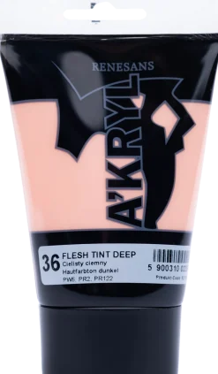 Renesans Farba akrylowa A'kryl - - cielisty ciemny, 100 ml