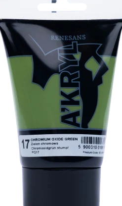 Renesans Farba akrylowa A'kryl - - zieleń chromowa, 100 ml