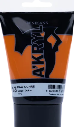 Renesans Farba akrylowa A'kryl - - ochra żółta, 100 ml > Farby Akrylowe