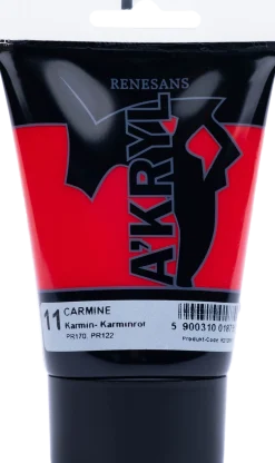 Renesans Farba akrylowa A'kryl - - karminowa, 100 ml