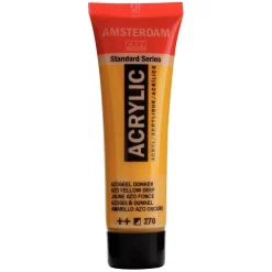 Amsterdam Farba akrylowa - - Azo Yellow Deep, 20 ml