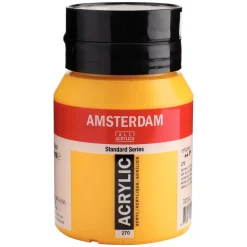 Amsterdam Farba akrylowa - - 270, Azo Yellow Deep, 500 ml > Farby Akrylowe