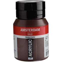 Amsterdam Farba akrylowa - - 409, Burnt Umber, 500 ml