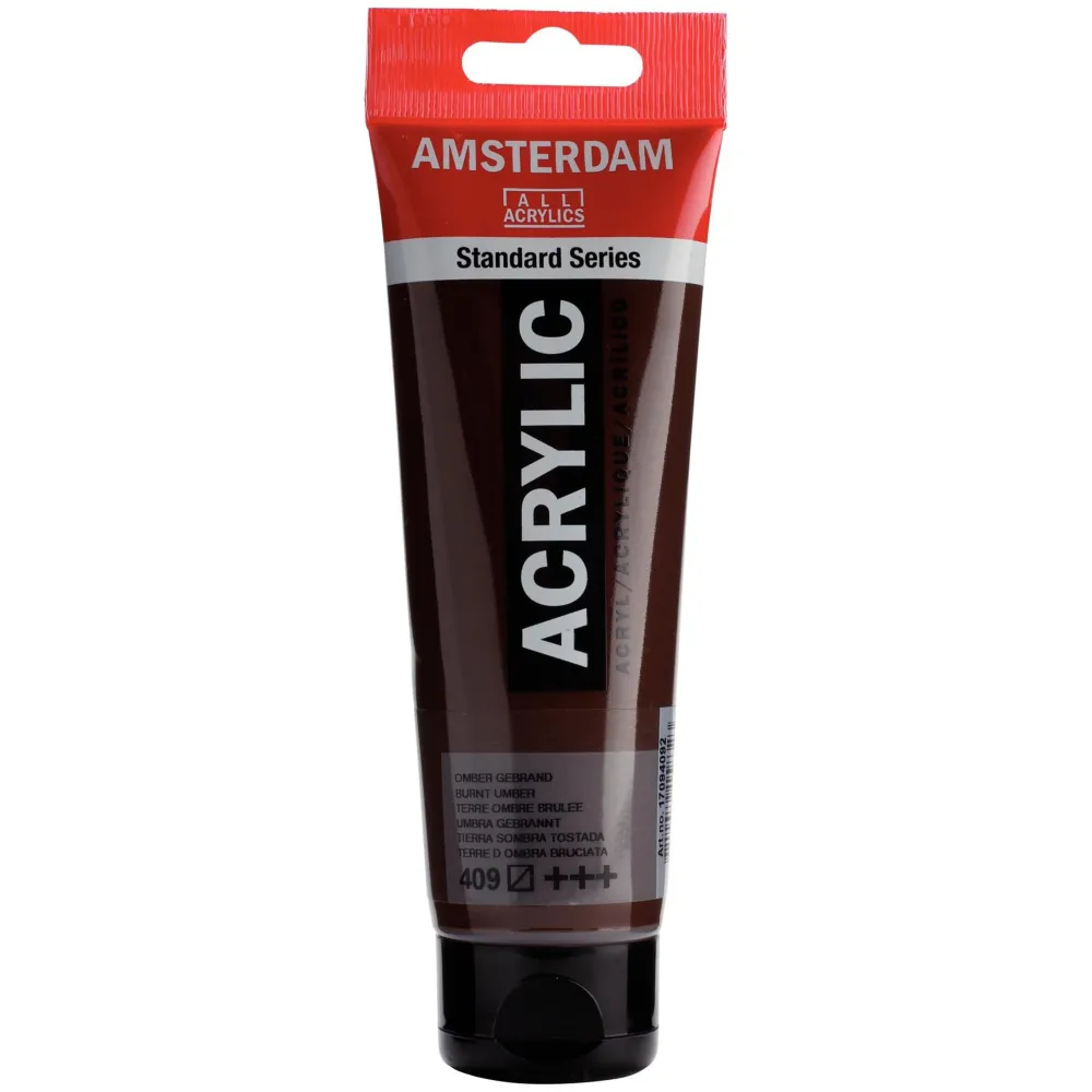 Amsterdam Farba akrylowa - - Burnt Umber, 120 ml