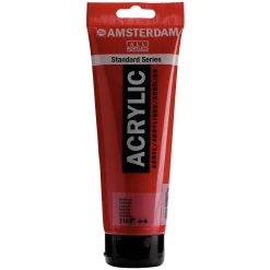 Amsterdam Farba akrylowa - - 318, Carmine, 250 ml