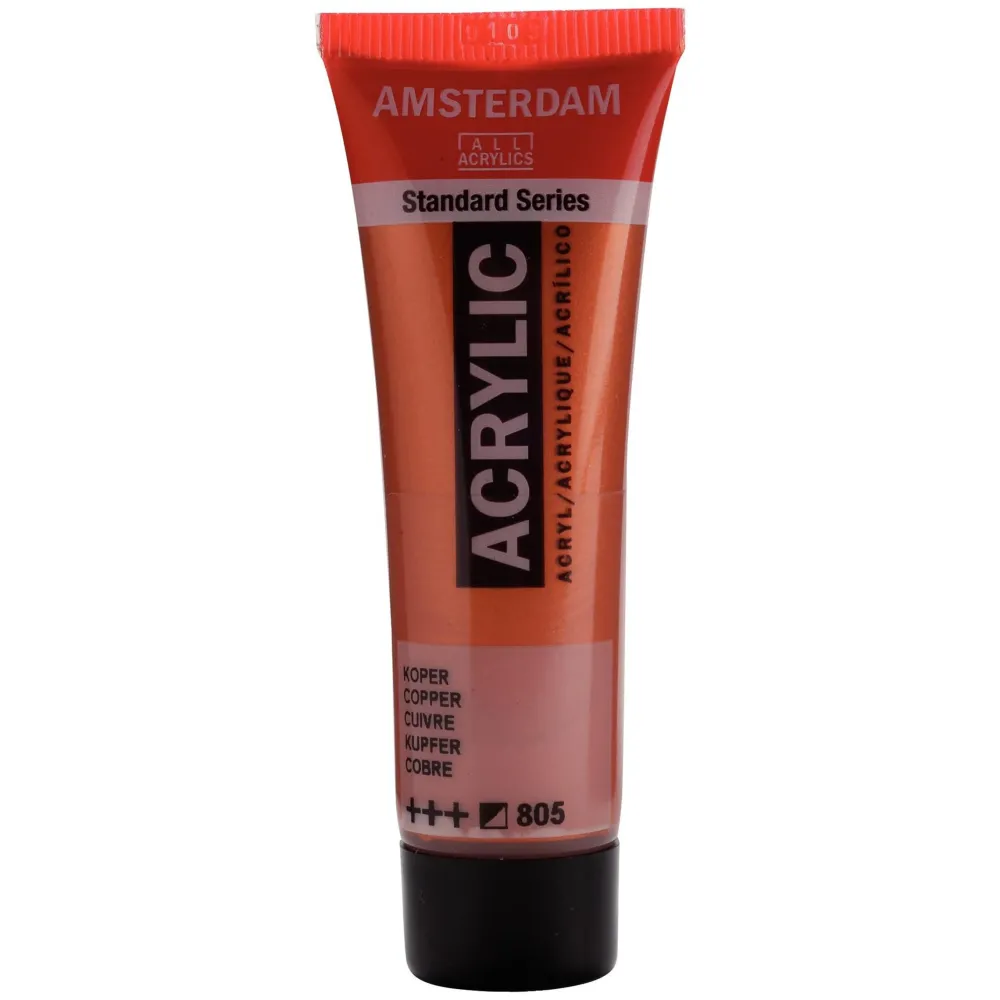 Amsterdam Farba akrylowa - - Copper, 20 ml
