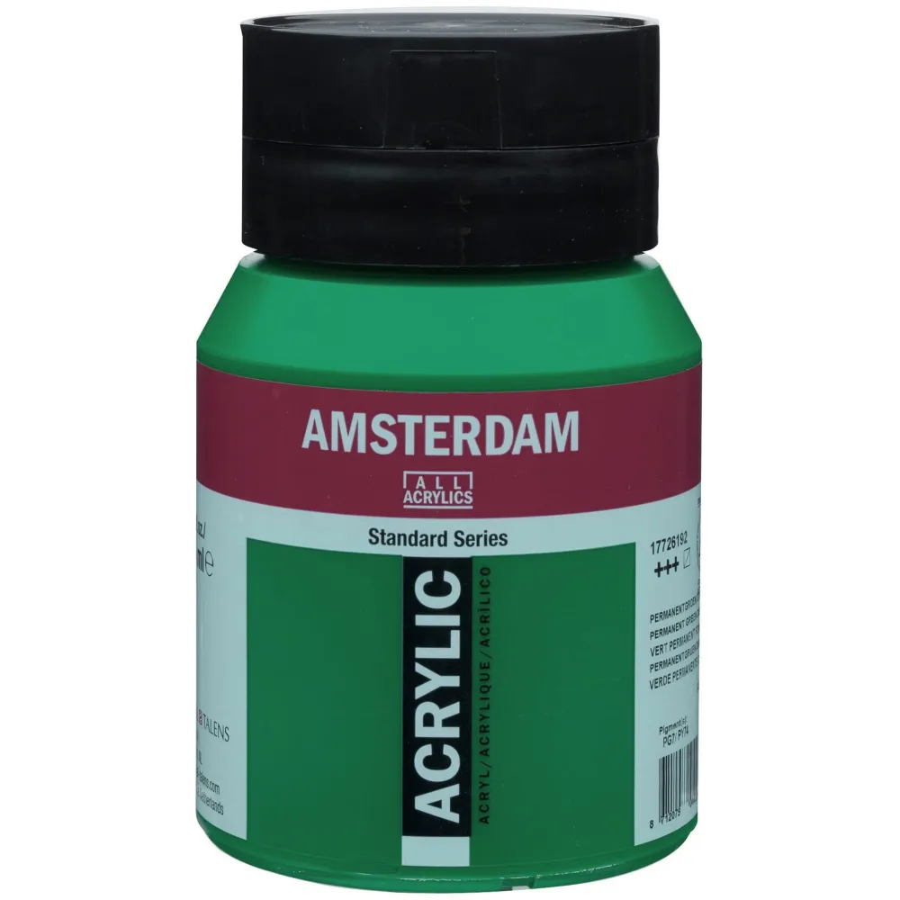 Amsterdam Farba akrylowa - - 615, Emerald Green, 500 ml