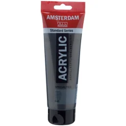 Amsterdam Farba akrylowa - - 840, Graphite, 250 ml