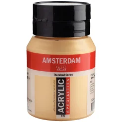 Amsterdam Farba akrylowa - - 802, Light Gold, 500 ml > Farby Akrylowe