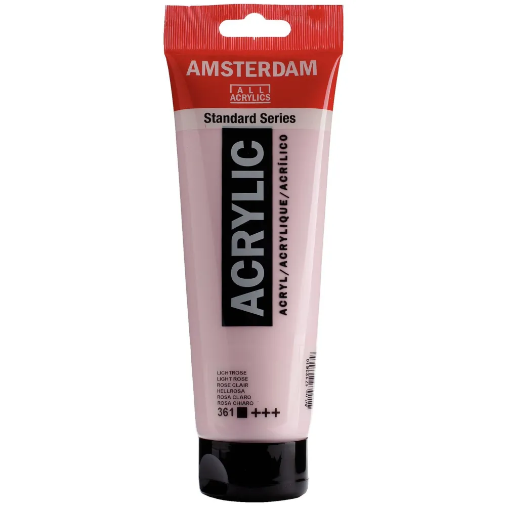 Amsterdam Farba akrylowa - - 361, Light Rose, 250 ml