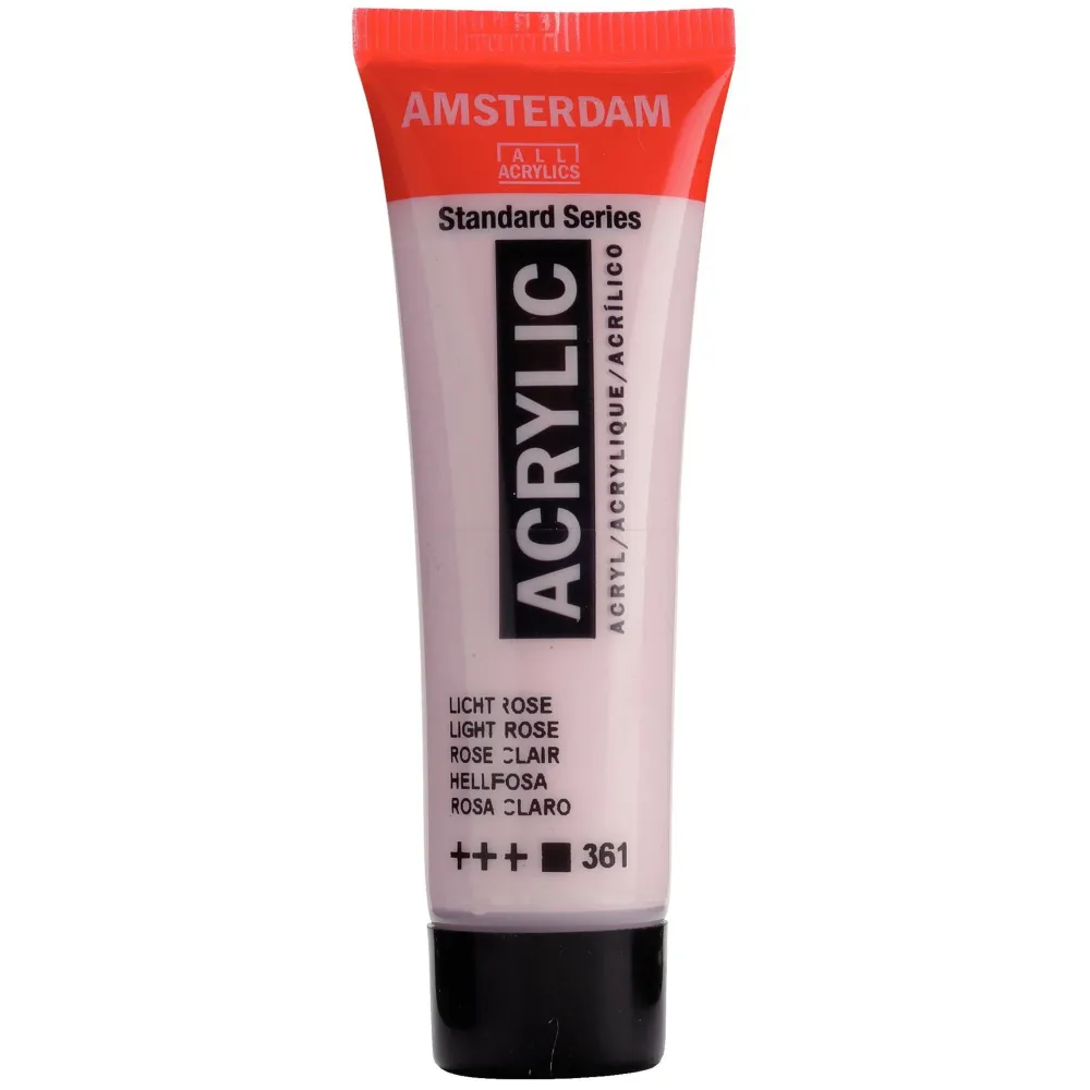 Amsterdam Farba akrylowa - - Light Rose, 20 ml > Farby Akrylowe