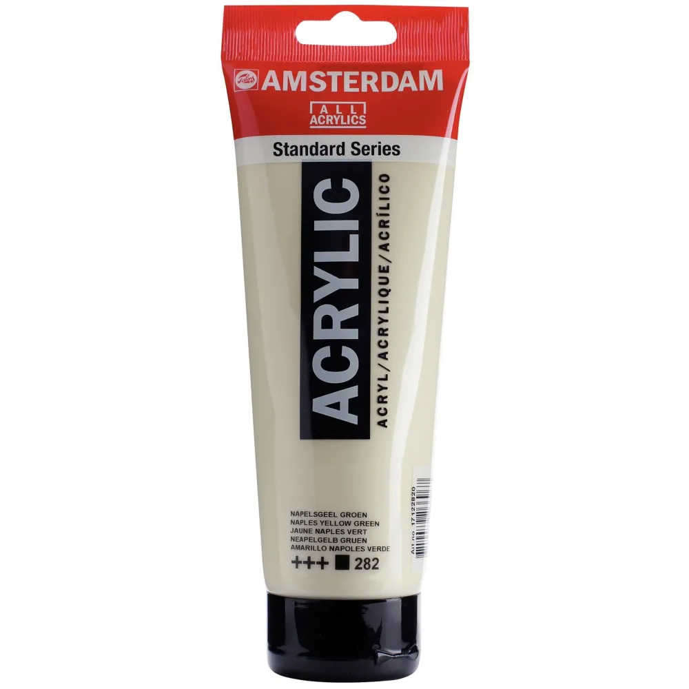 Amsterdam Farba akrylowa - - 282, Naples Yellow Green, 250 ml