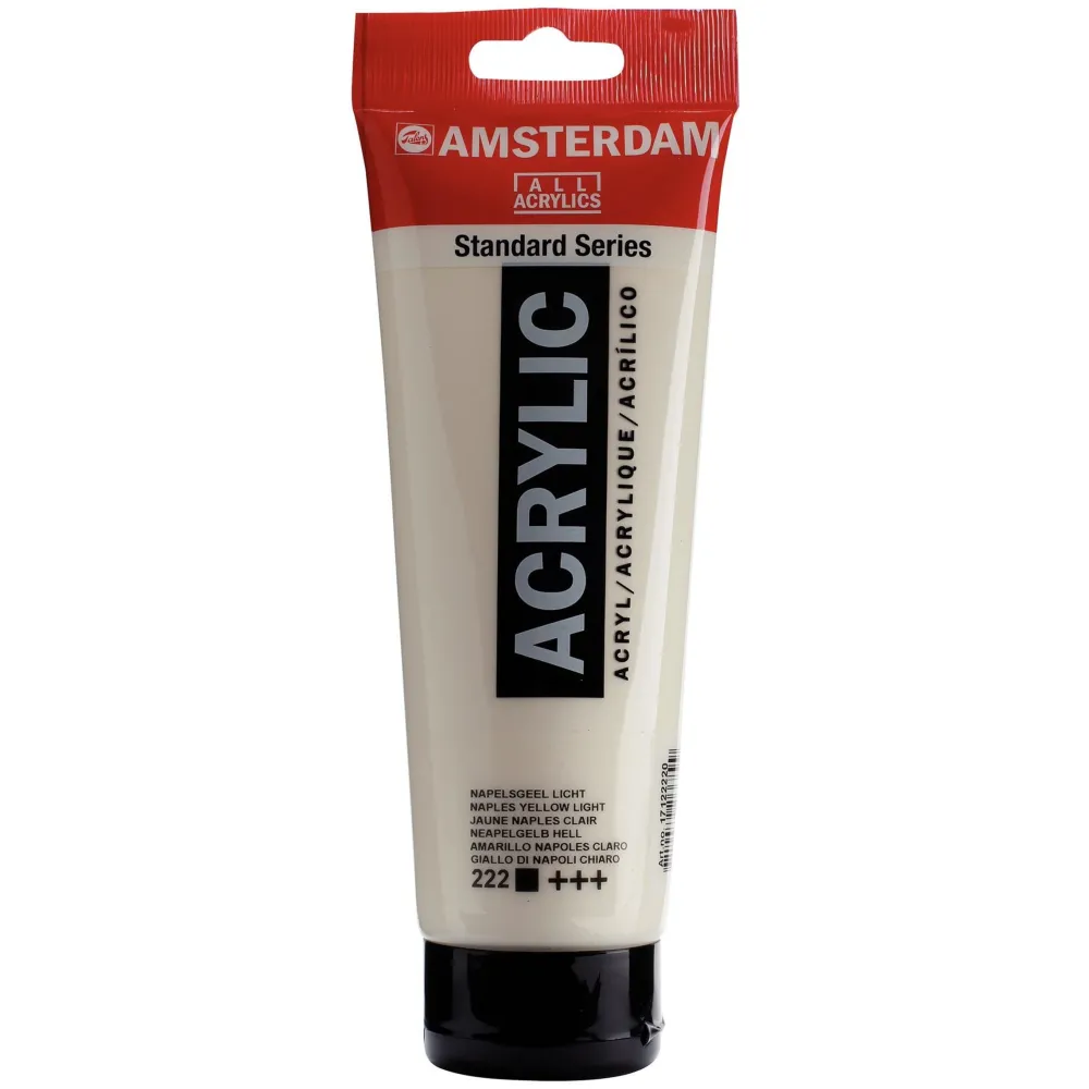 Amsterdam Farba akrylowa - - 222, Naples Yellow, 250 ml