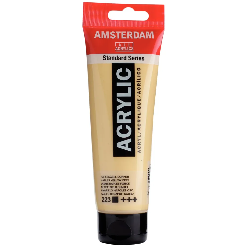 Amsterdam Farba akrylowa - - Naples Yellow Deep, 120 ml