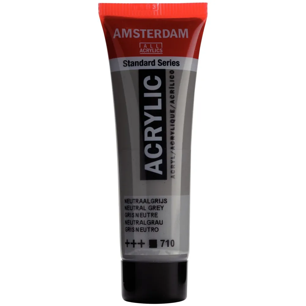 Amsterdam Farba akrylowa - - Neutral Grey, 20 ml