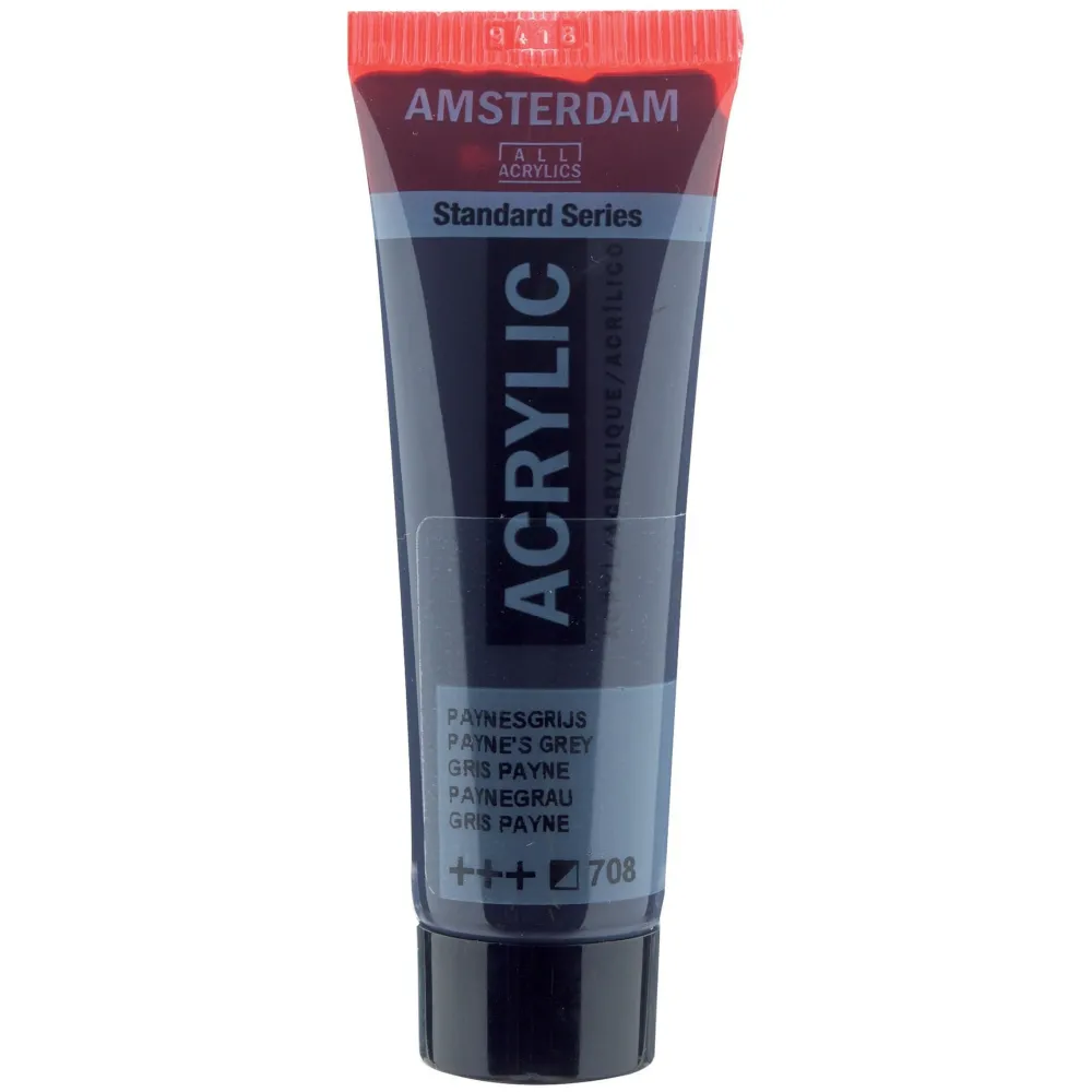 Amsterdam Farba akrylowa - - Payne's Grey, 20 ml > Farby Akrylowe
