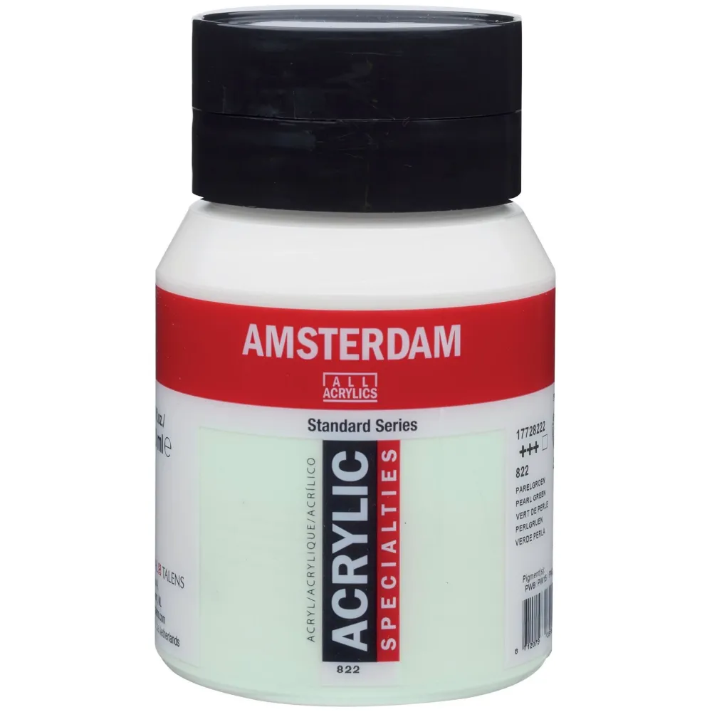 Amsterdam Farba akrylowa - - 822, Pearl Green, 500 ml > Farby Akrylowe