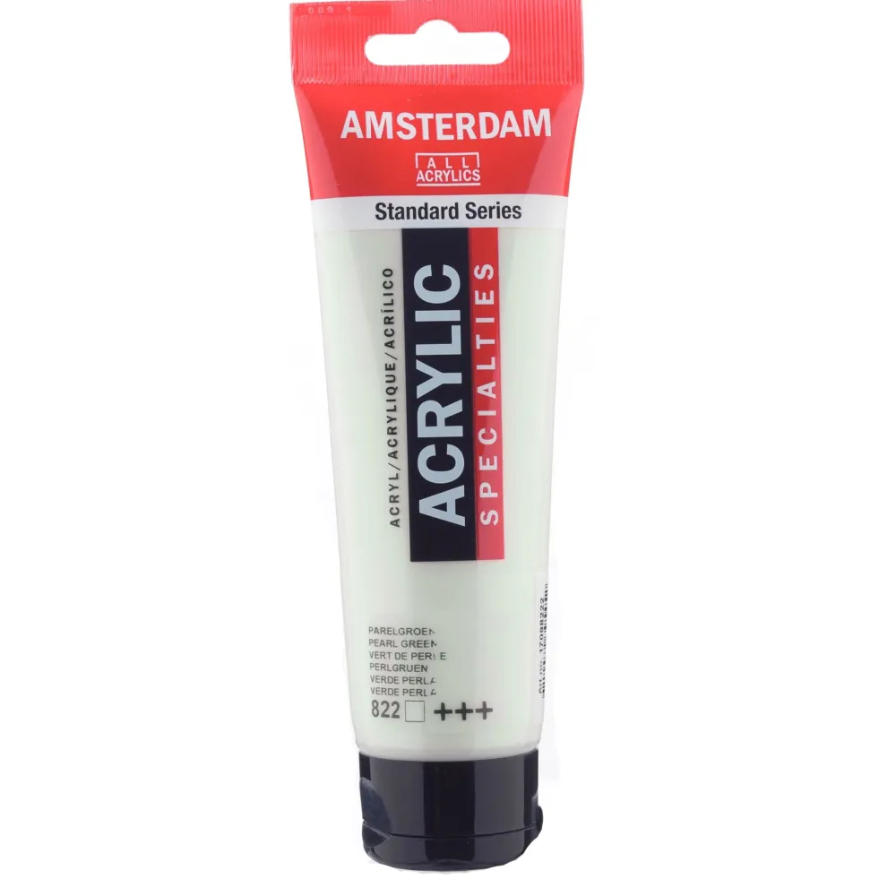Amsterdam Farba akrylowa - - Pearl Green, 120 ml