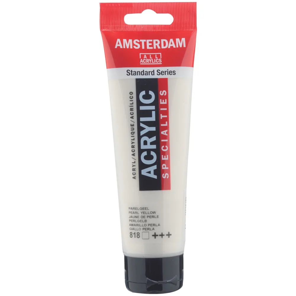Amsterdam Farba akrylowa - - Pearl Yellow, 120 ml