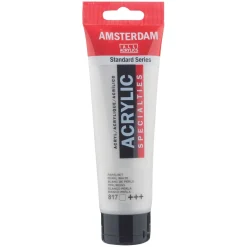 Amsterdam Farba akrylowa - - Pearl White, 120 ml