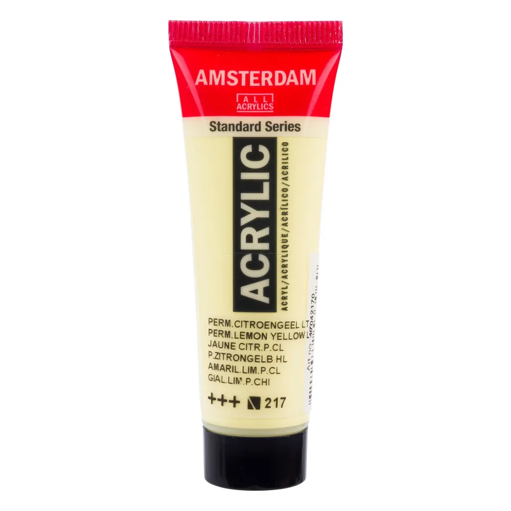 Amsterdam Farba akrylowa - - 217, Permanent Yellow Light, 20 ml > Farby Akrylowe