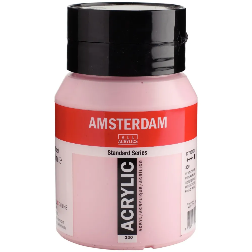 Amsterdam Farba akrylowa - - 330, Persian Rose, 500 ml