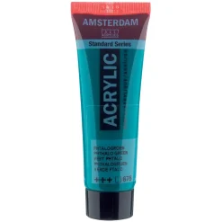 Amsterdam Farba akrylowa - - Phthalo Green, 20 ml > Farby Akrylowe