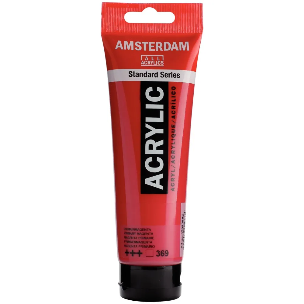 Amsterdam Farba akrylowa - - Primary Magenta, 120 ml