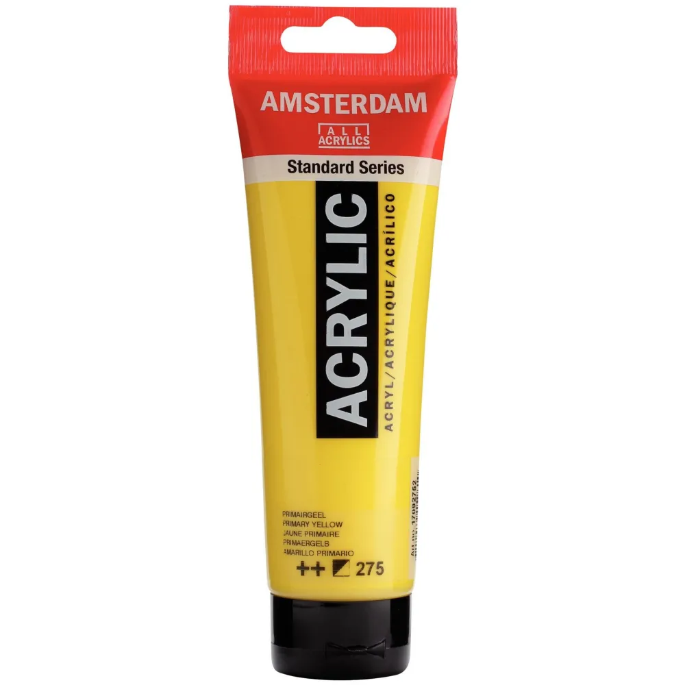 Amsterdam Farba akrylowa - - Primary Yellow, 120 ml