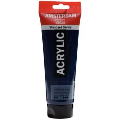Amsterdam Farba akrylowa - - 566, Prussian Blue, 250 ml > Farby Akrylowe