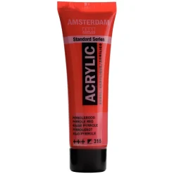 Amsterdam Farba akrylowa - - Pyrrole Red, 20 ml