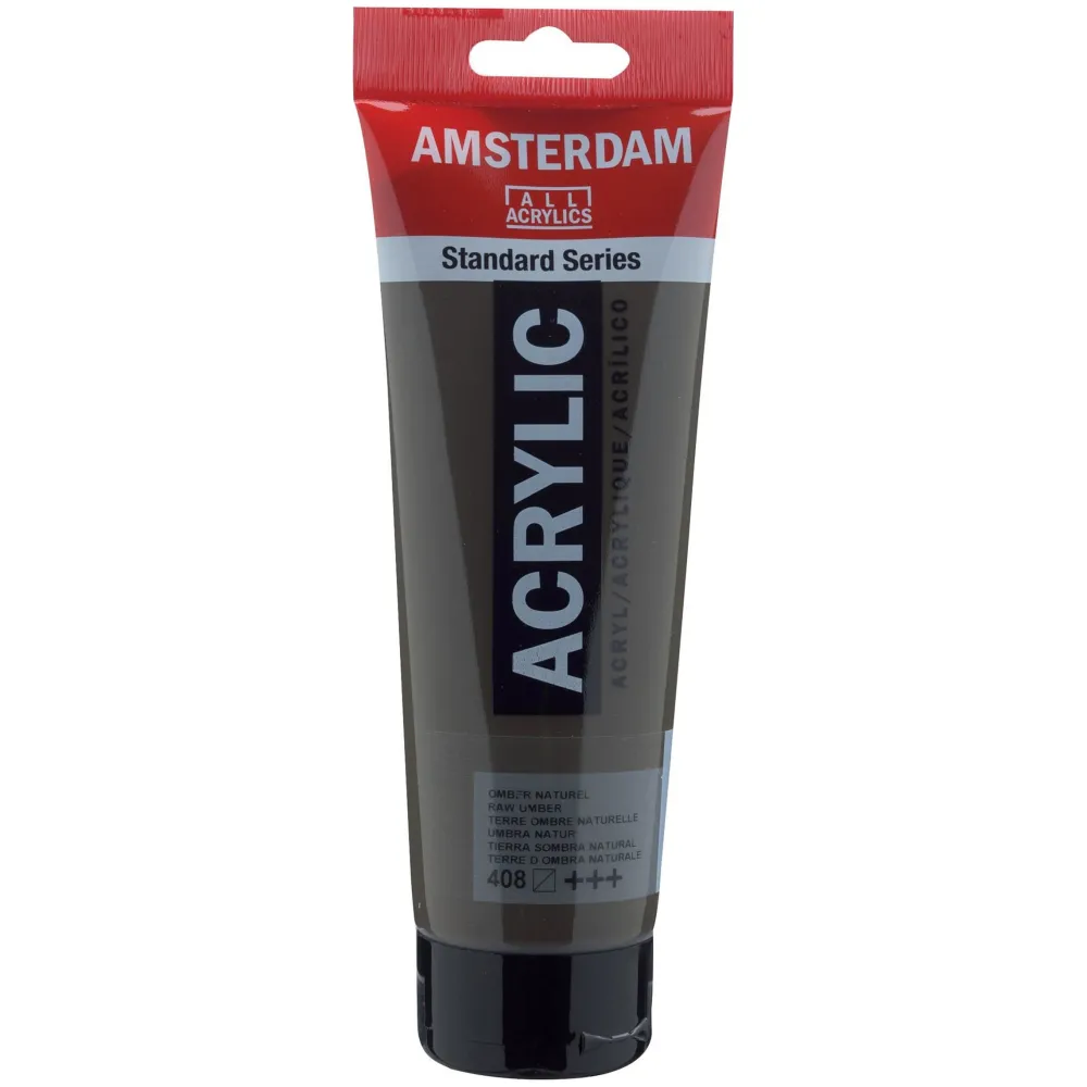 Amsterdam Farba akrylowa - - 408, Raw Umber, 250 ml
