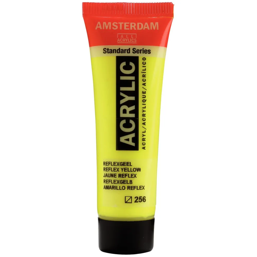 Amsterdam Farba akrylowa - - Reflex Yellow, 20 ml