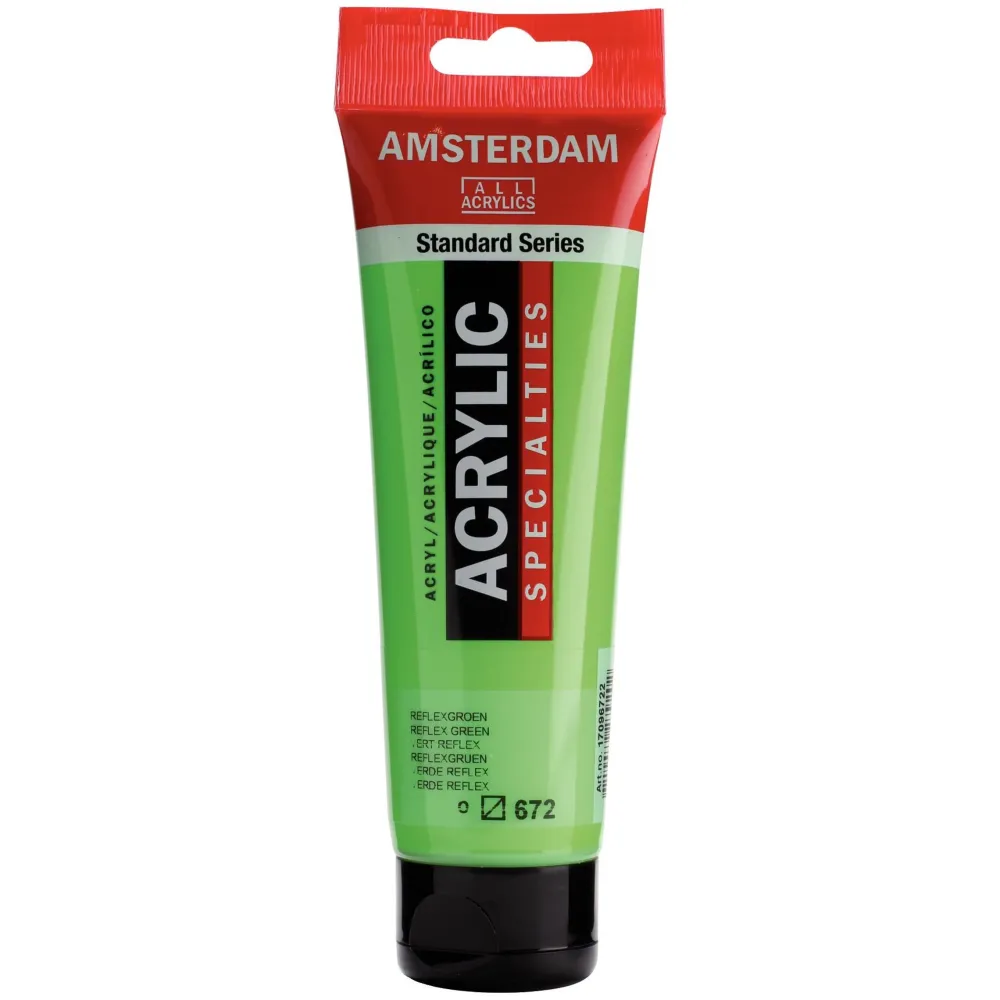 Amsterdam Farba akrylowa - - Reflex Green, 120 ml > Farby Akrylowe