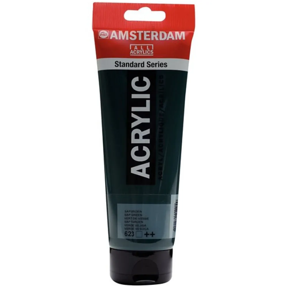 Amsterdam Farba akrylowa - - 623, Sap Green, 250 ml > Farby Akrylowe