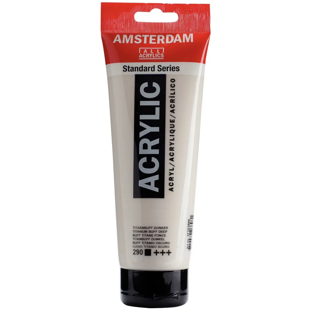 Amsterdam Farba akrylowa - - 289, Titanium Buff Light, 250 ml > Farby Akrylowe