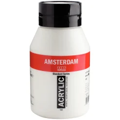 Amsterdam Farba akrylowa - - Titanium White, 1000 ml > Farby Akrylowe