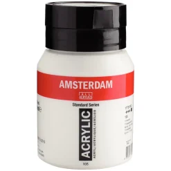 Amsterdam Farba akrylowa - - 105, Titanium White, 500 ml > Farby Akrylowe
