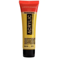 Amsterdam Farba akrylowa - - Transparent Yellow Medium, 20 ml > Farby Akrylowe