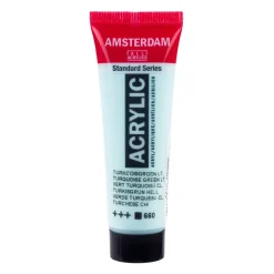 Amsterdam Farba akrylowa - - 660, Turquoise Green Light, 20 ml