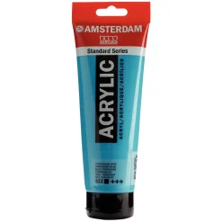 Amsterdam Farba akrylowa - - 522, Turquoise Blue, 250 ml